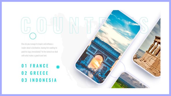 Videohive Travel APP Promo Presentation Product Promo template preview