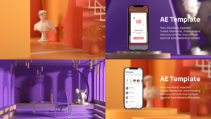 Videohive Instagram App Promo Product Promo template preview
