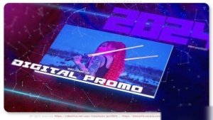 Videohive Plexus Digital Slideshow Openers template preview