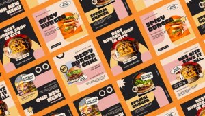 Videohive Liare Steaks Shop Posts Product Promo template preview