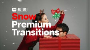 Videohive Premium Transitions Snow Elements template preview