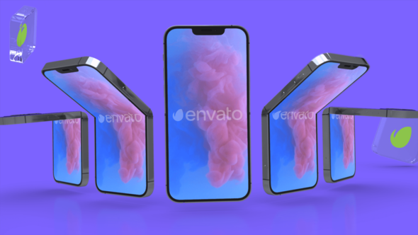 Videohive Flip Phone Promo Product Promo template preview