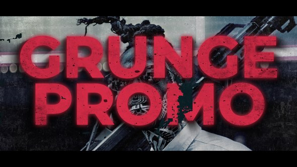 Videohive Grunge Neon Promo Openers template preview