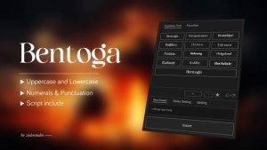 Videohive Animated Typeface - Bentoga Titles template preview