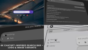 Videohive 4K ChatGPT-Inspired Search Bar вЂ“ Logo & Image Variants Broadcast-packages template preview