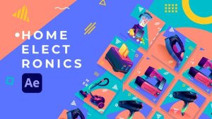 Videohive Home Electronics Product Promo | After Effects Product Promo template preview