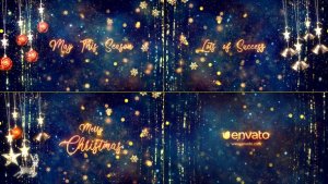 Christmas Video Displays template preview