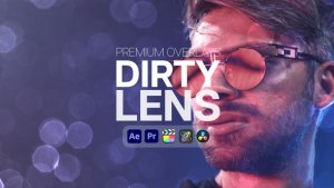 Videohive Premium Overlays Dirty Lens Elements template preview
