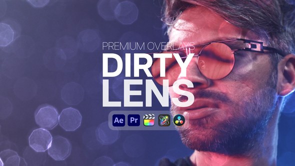 Videohive Premium Overlays Dirty Lens Elements template preview