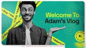 Videohive Welcome My Vlog | Channel Promo Openers template preview