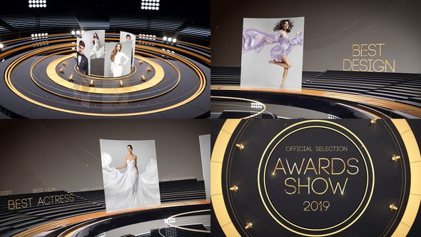 Videohive Golden Awards Promo 23060083 Openers template preview