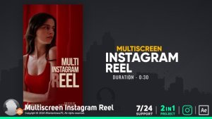 Videohive Multiscreen Instagram Reel Product Promo template preview