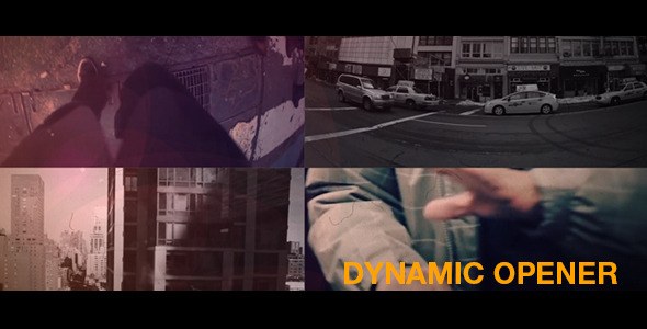 Dynamic Opener Video Displays template preview