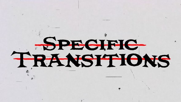 Videohive Specific Transitions Elements template preview
