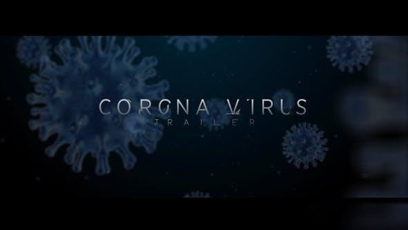 Videohive Corona Virus Trailer Openers template preview
