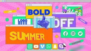 Videohive Stomp Intro Typography Energetic Kinetic Motion Openers template preview