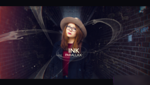 Videohive Ink Parallax Video Displays template preview