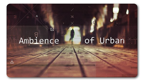Ambience Urban | Parallax Slideshow Video Displays template preview