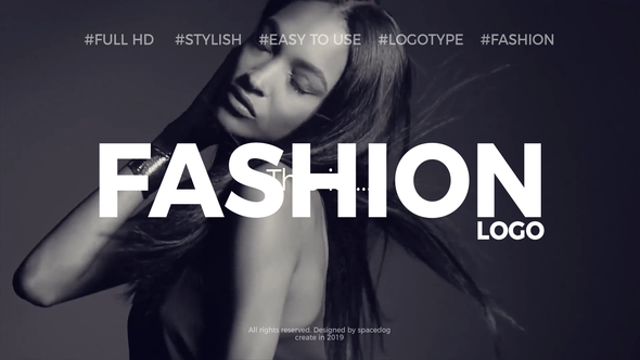 Fashion Stomp Logo Video Displays template preview