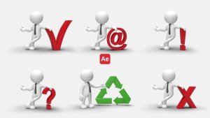 Videohive 3D People Animations 8 Elements template preview