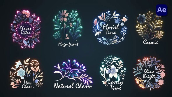 Videohive Flower titles #3 [After Effects] Titles template preview