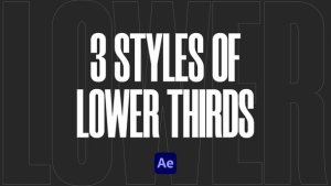 Videohive Lower Thirds Pack | AE Elements template preview