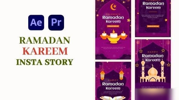 Videohive Ramadan Kareem Instagram Story Ramadan template preview