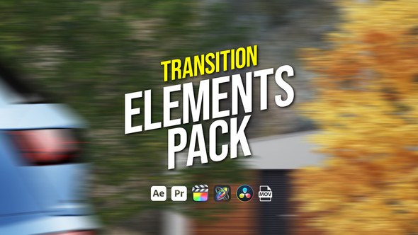 Videohive Transition Elements Pack 45395125 Elements template preview
