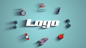 Videohive Gym Fitness Logo Logo Stings template preview