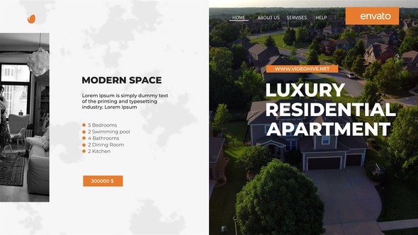 Videohive Real Estate Slideshow 44843670 Product Promo template preview