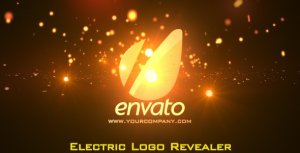 Videohive Red Electric Cinematic Logo Revealer Logo Stings template preview