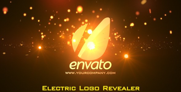 Videohive Red Electric Cinematic Logo Revealer Logo Stings template preview