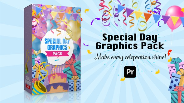 Special Day Pack for Premiere Pro Premiere Pro template preview