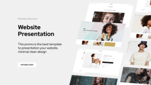 Videohive Clean Website Promo 44058363 Product Promo template preview