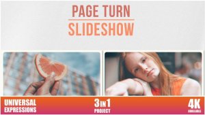 Videohive Page Turn - Slideshow Video Displays template preview