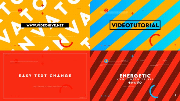 Videohive Text Opener V2 Video Displays template preview