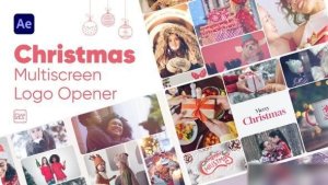Videohive Christmas Multiscreen Logo Opener Openers template preview