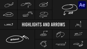 Videohive Highlight And Arrows for After Effects Elements template preview
