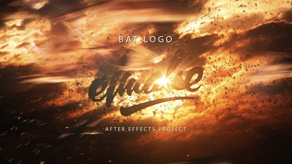 Videohive Bat Logo Logo Stings template preview
