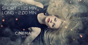 Videohive Fiery Particles Trailer Video Displays template preview