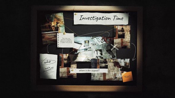 Videohive Flicker Torch Investigation Openers template preview