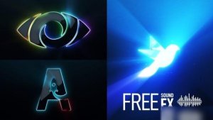 Videohive Ray Light Cinematic Logo Logo Stings template preview