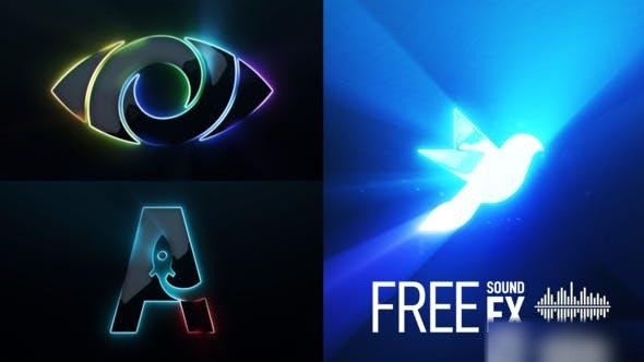 Videohive Ray Light Cinematic Logo Logo Stings template preview