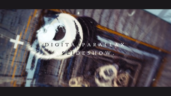 Digital Parallax Slideshow I Opener Video Displays template preview