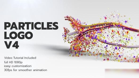 Videohive Particles Logo V4 Logo Stings template preview