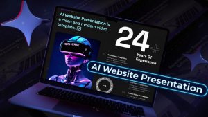 AI Website Promo Product Promo template preview