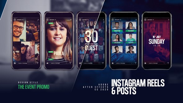 Videohive Instagram Reels The Event Promo Product Promo template preview