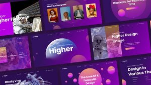 Videohive Higher Modern Video Display After Effect Template Elements template preview