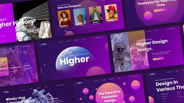 Videohive Higher Modern Video Display After Effect Template Elements template preview