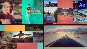 Videohive Natural Multiscreen Slideshow for After Effects Openers template preview
